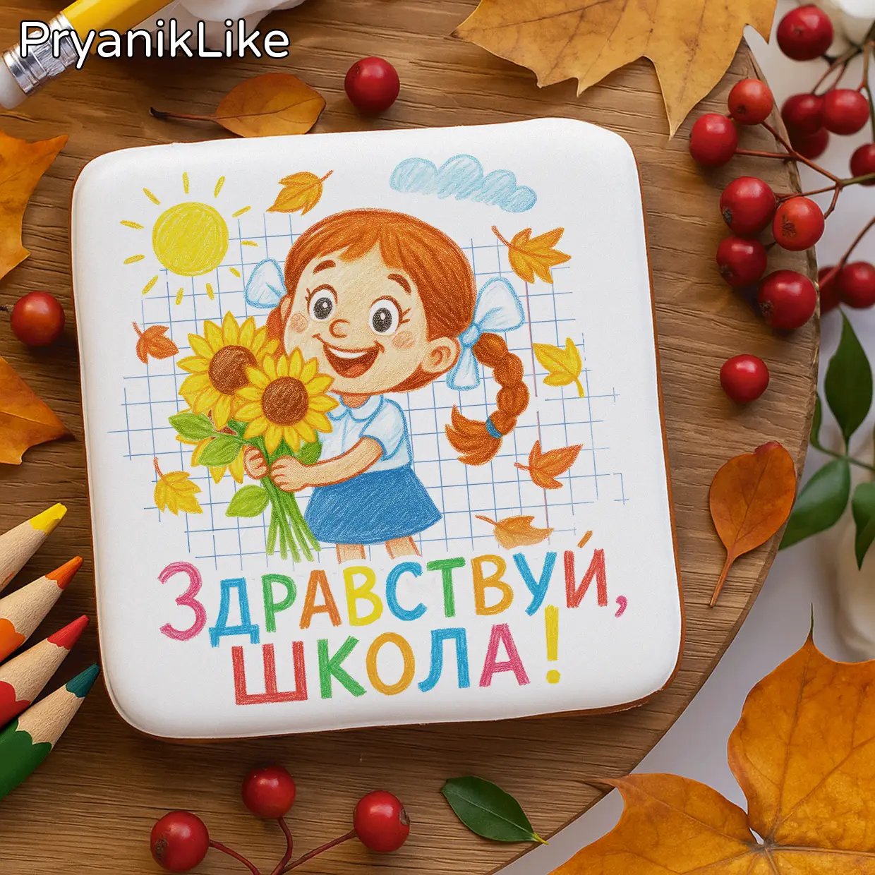 (2025) Рисунок цветными карандашами